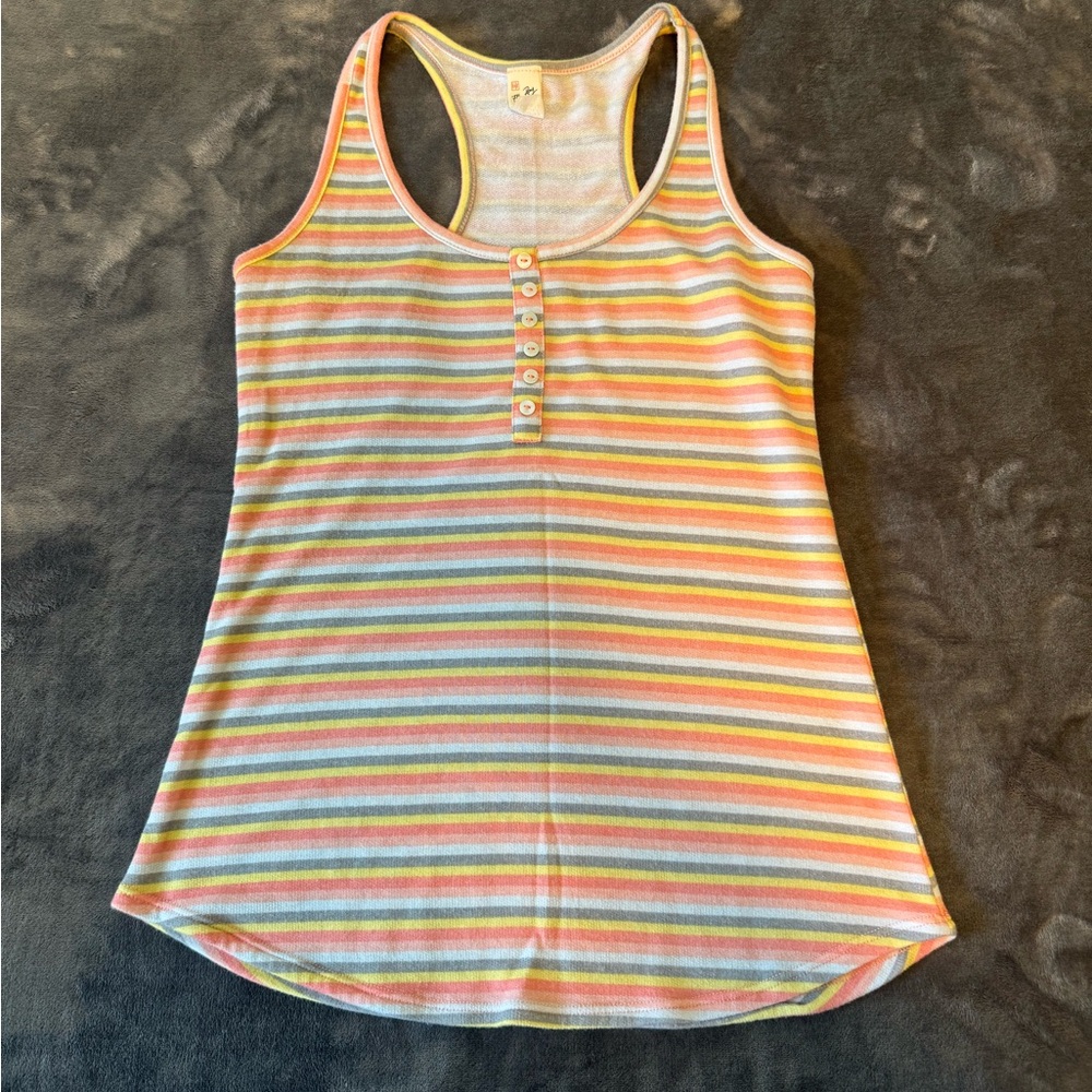 Striped Multicolor Tank Top
